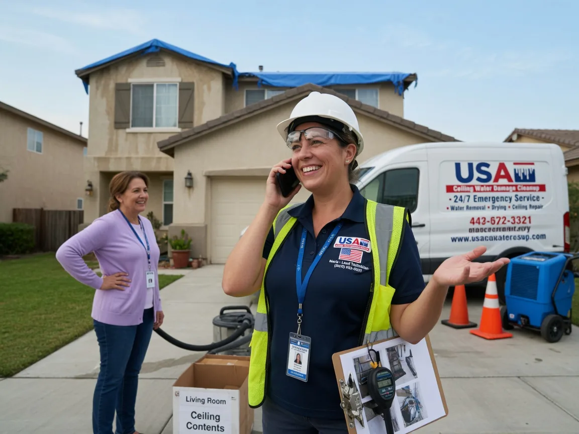 Ceiling Water Damage Restoration Fostoria, IA FAQs